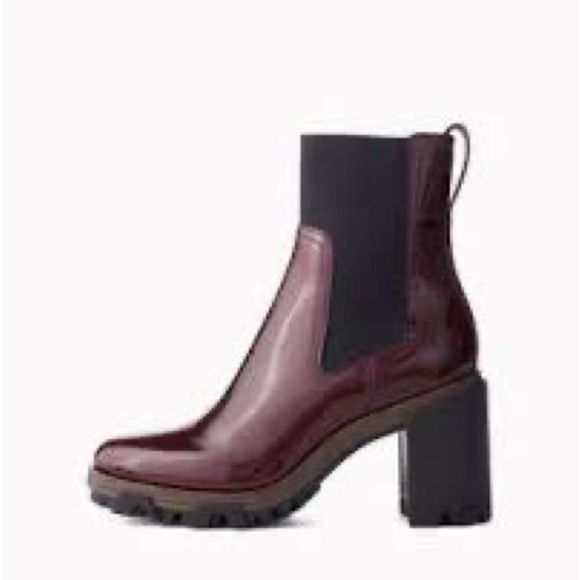 ragbo447251071c_q1_2-0.  Rag and Bone Shiloh boot in Merlot NWT LUG SOLE RUBBER